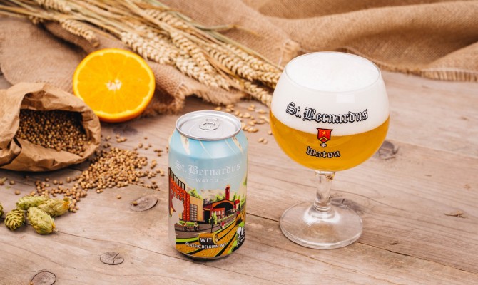 St.Bernardus Wit - blik